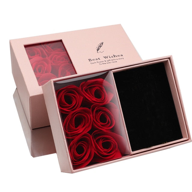 Premium Geschenkbox mit Rosen